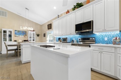 This beautifully updated home has been completely transformed on Sabal Springs Golf and Racquet Club in Florida - for sale on GolfHomes.com, golf home, golf lot