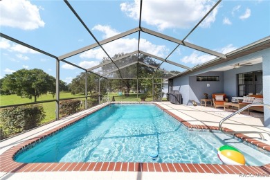 Sparkling POOL Home Located within the sought-after community of on Rainbow Springs Golf and Country Club in Florida - for sale on GolfHomes.com, golf home, golf lot