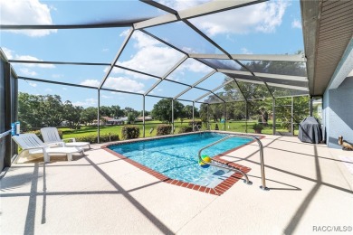 Sparkling POOL Home Located within the sought-after community of on Rainbow Springs Golf and Country Club in Florida - for sale on GolfHomes.com, golf home, golf lot