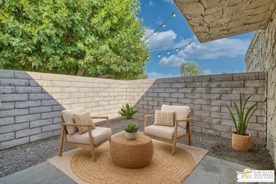 Rare corner-unit privacy at Indian Palms Country Club neighbors on Indian Palms Country Club and Resort in California - for sale on GolfHomes.com, golf home, golf lot