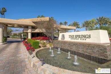 Wonderful opportunity to own a home in one of the best on The Springs Country Club in California - for sale on GolfHomes.com, golf home, golf lot