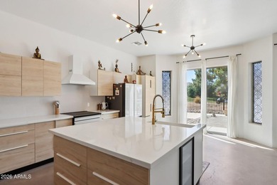 Experience refined golf course living in this fully reimagined on Raven Golf Club At South Mountain in Arizona - for sale on GolfHomes.com, golf home, golf lot