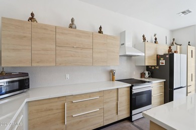 Experience refined golf course living in this fully reimagined on Raven Golf Club At South Mountain in Arizona - for sale on GolfHomes.com, golf home, golf lot