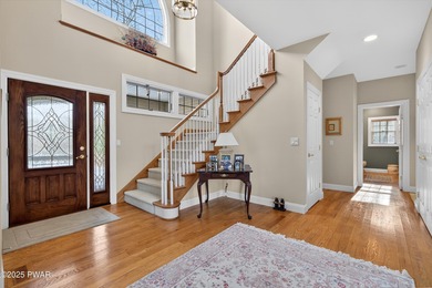 Welcome to this transitional architecture three story custom on Lords Valley Country Club, Inc in Pennsylvania - for sale on GolfHomes.com, golf home, golf lot