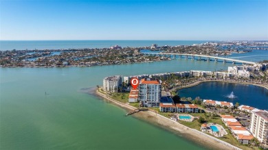 Enjoy panoramic vistas of the glistening bay from your private on Isla Del Sol Yacht and Country Club in Florida - for sale on GolfHomes.com, golf home, golf lot