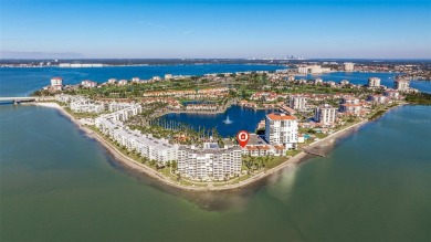 Enjoy panoramic vistas of the glistening bay from your private on Isla Del Sol Yacht and Country Club in Florida - for sale on GolfHomes.com, golf home, golf lot