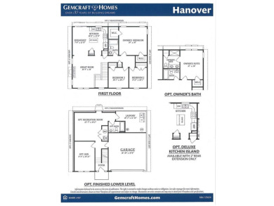 The Hanover is a modern raised ranch home featuring 3 bedrooms on Captains Cove Golf and Yacht Club in Virginia - for sale on GolfHomes.com, golf home, golf lot