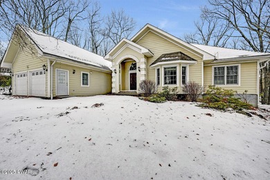 ENJOY 4500 SQ FT CUSTOM BUILD, GOLF COURSE RANCH ON A QUIET on Lords Valley Country Club, Inc in Pennsylvania - for sale on GolfHomes.com, golf home, golf lot