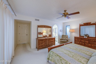 Discover the ultimate active adult living with this furnished on Coyote Run Golf Course in Arizona - for sale on GolfHomes.com, golf home, golf lot