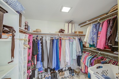 Discover the ultimate active adult living with this furnished on Coyote Run Golf Course in Arizona - for sale on GolfHomes.com, golf home, golf lot