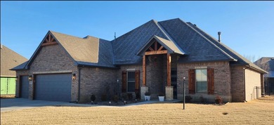Welcome to this beautifully maintained four-year-old home on Pheasant Run in Oklahoma - for sale on GolfHomes.com, golf home, golf lot