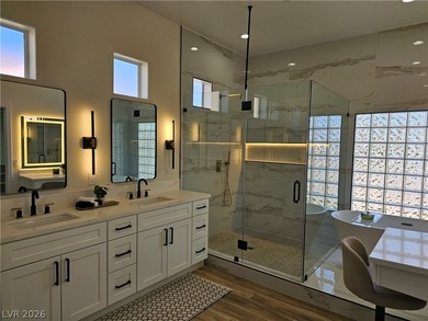 Experience effortless indoor-outdoor living through custom on Highland Falls Golf Club in Nevada - for sale on GolfHomes.com, golf home, golf lot