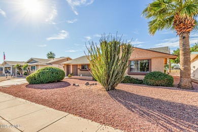Experience the best of Sun City! This inviting 3-bedroom home on Sun City South Golf Course in Arizona - for sale on GolfHomes.com, golf home, golf lot