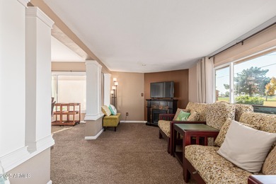 Experience the best of Sun City! This inviting 3-bedroom home on Sun City South Golf Course in Arizona - for sale on GolfHomes.com, golf home, golf lot