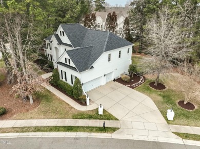 This jewel of an Estate Home is perfectly situated on a corner on Brier Creek Country Club in North Carolina - for sale on GolfHomes.com, golf home, golf lot