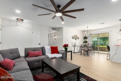 Discover this adorable 2-bedroom twin home situated in the on Sun City Lakes West and East in Arizona - for sale on GolfHomes.com, golf home, golf lot