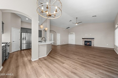 Discover carefree living in this beautifully remodeled 3 bedroom on Pueblo Del Sol Country Club in Arizona - for sale on GolfHomes.com, golf home, golf lot