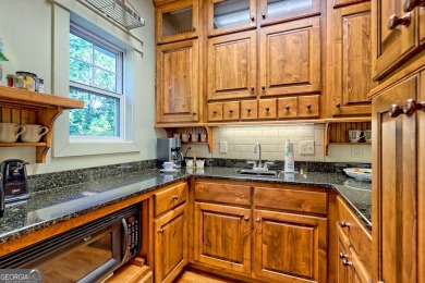 Nestled in private S/D and end of road privacy, an elegant on Sky Valley Resort and Country Club in Georgia - for sale on GolfHomes.com, golf home, golf lot