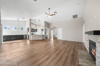 Discover carefree living in this beautifully remodeled 3 bedroom on Pueblo Del Sol Country Club in Arizona - for sale on GolfHomes.com, golf home, golf lot