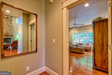 Nestled in private S/D and end of road privacy, an elegant on Sky Valley Resort and Country Club in Georgia - for sale on GolfHomes.com, golf home, golf lot
