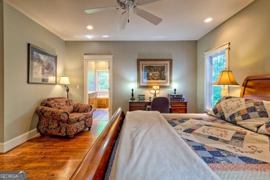 Nestled in private S/D and end of road privacy, an elegant on Sky Valley Resort and Country Club in Georgia - for sale on GolfHomes.com, golf home, golf lot