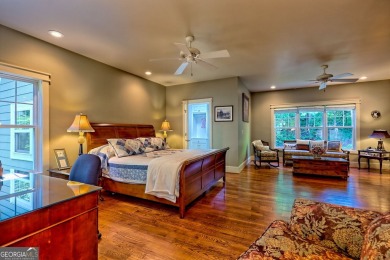 Nestled in private S/D and end of road privacy, an elegant on Sky Valley Resort and Country Club in Georgia - for sale on GolfHomes.com, golf home, golf lot