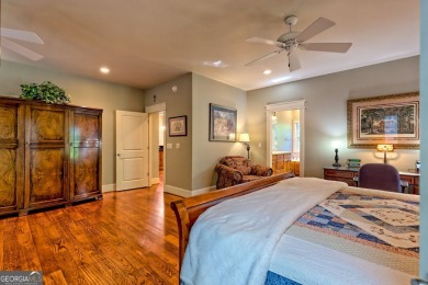 Nestled in private S/D and end of road privacy, an elegant on Sky Valley Resort and Country Club in Georgia - for sale on GolfHomes.com, golf home, golf lot