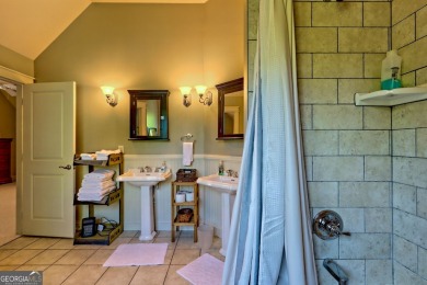 Nestled in private S/D and end of road privacy, an elegant on Sky Valley Resort and Country Club in Georgia - for sale on GolfHomes.com, golf home, golf lot