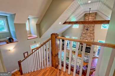 Nestled in private S/D and end of road privacy, an elegant on Sky Valley Resort and Country Club in Georgia - for sale on GolfHomes.com, golf home, golf lot