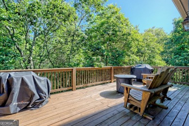 Nestled in private S/D and end of road privacy, an elegant on Sky Valley Resort and Country Club in Georgia - for sale on GolfHomes.com, golf home, golf lot