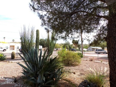 Golf Course Manufactured Home  on large lot with a 2 car garage on Queen Valley Golf Course in Arizona - for sale on GolfHomes.com, golf home, golf lot