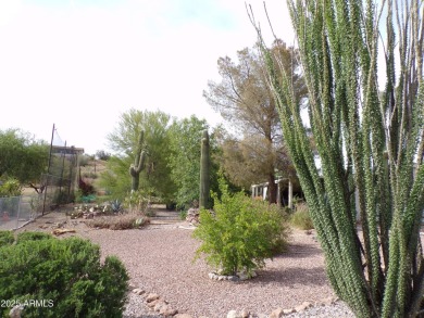Golf Course Manufactured Home  on large lot with a 2 car garage on Queen Valley Golf Course in Arizona - for sale on GolfHomes.com, golf home, golf lot