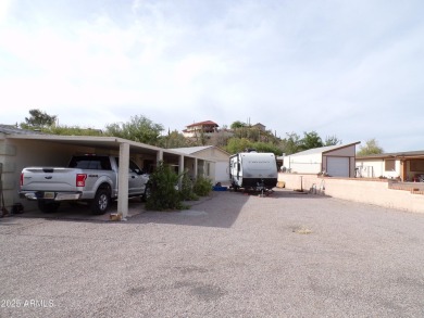 Golf Course Manufactured Home  on large lot with a 2 car garage on Queen Valley Golf Course in Arizona - for sale on GolfHomes.com, golf home, golf lot