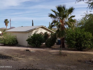 Golf Course Manufactured Home  on large lot with a 2 car garage on Queen Valley Golf Course in Arizona - for sale on GolfHomes.com, golf home, golf lot