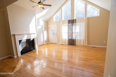 Enjoy easy one-level living in this next-to-new contemporary on The Hideout Golf in Pennsylvania - for sale on GolfHomes.com, golf home, golf lot