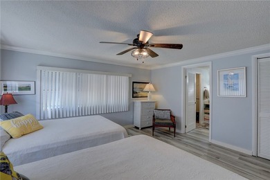 Direct golf course frontage with sweeping views from patio on Barefoot Bay Golf Course in Florida - for sale on GolfHomes.com, golf home, golf lot