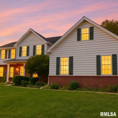 Located on a spacious corner lot just steps from the driving on WeaverRidge Golf Club in Illinois - for sale on GolfHomes.com, golf home, golf lot