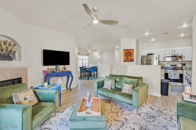 ABSOLUTELY STUNNING 2 BEDROOM 2 BATH 2 CAR GARAGE CONDO NESTLED on TPC at Summerlin in Nevada - for sale on GolfHomes.com, golf home, golf lot