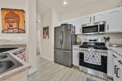 ABSOLUTELY STUNNING 2 BEDROOM 2 BATH 2 CAR GARAGE CONDO NESTLED on TPC at Summerlin in Nevada - for sale on GolfHomes.com, golf home, golf lot