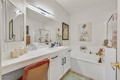 ABSOLUTELY STUNNING 2 BEDROOM 2 BATH 2 CAR GARAGE CONDO NESTLED on TPC at Summerlin in Nevada - for sale on GolfHomes.com, golf home, golf lot