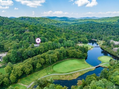 Welcome to your perfectly-sized mountain retreat located on Highlands Falls Country Club in North Carolina - for sale on GolfHomes.com, golf home, golf lot