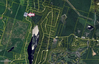 Bring your plans and picture what you can create on two adjacent on Woodloch Springs Country Club in Pennsylvania - for sale on GolfHomes.com, golf home, golf lot