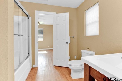 Welcome to this inviting 3-bedroom, 2 bath brick home featuring on Hide-A-Way Lake Golf Course in Texas - for sale on GolfHomes.com, golf home, golf lot