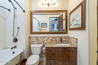 This Custom Retreat Has Been Fully Remodeled To Capture The on Superstition Mountain Club - Lost Gold in Arizona - for sale on GolfHomes.com, golf home, golf lot