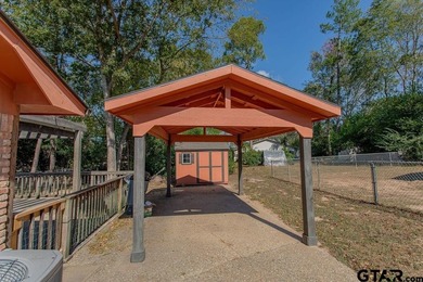 Welcome to this inviting 3-bedroom, 2 bath brick home featuring on Hide-A-Way Lake Golf Course in Texas - for sale on GolfHomes.com, golf home, golf lot