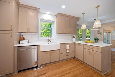 Welcome to this beautifully updated 5 bedroom, 3 bath home that on Cedar Point Country Club in Virginia - for sale on GolfHomes.com, golf home, golf lot