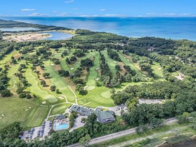 Introducing an impeccably crafted home in the prestigious on Muskegon Country Club in Michigan - for sale on GolfHomes.com, golf home, golf lot