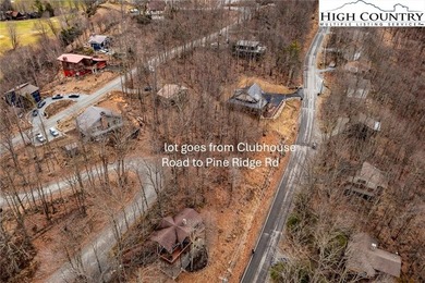 Gently sloping, road-to-road homesite located at 131 Clubhouse on Beech Mountain Club in North Carolina - for sale on GolfHomes.com, golf home, golf lot