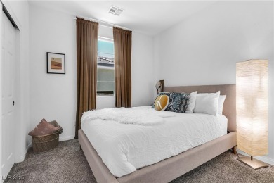 Nestled within a picturesque embrace of a serene lake and golf on Reflection Bay Golf Club in Nevada - for sale on GolfHomes.com, golf home, golf lot