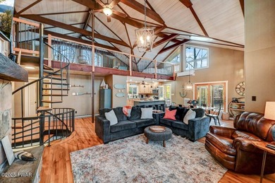 Stunning Roamingwood Lakefront Retreat in The Hideout - Fully on The Hideout Golf in Pennsylvania - for sale on GolfHomes.com, golf home, golf lot